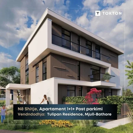 Tirane, shitet 1+1 Kati 1, 82 m² 180.325 € (Sauk)