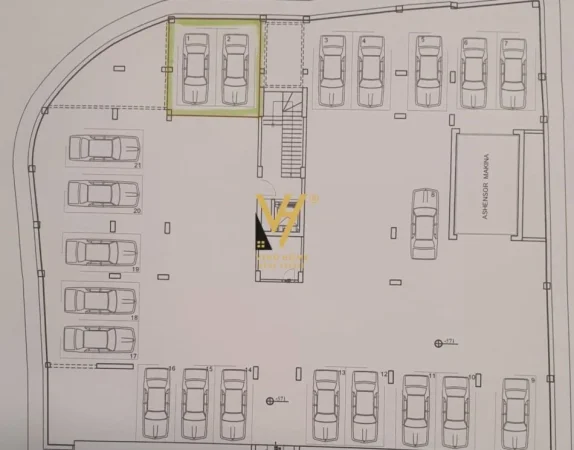 Tirane, shitet apartament 3+1+Ballkon Kati 0, 167 m² 332.335 € (SAUK I RI)