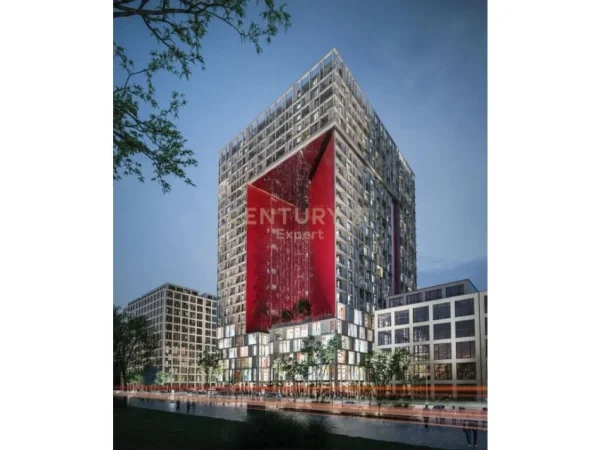 Tirane, shes apartament 1+1+Aneks+Ballkon Kati 6, 82 m² (UNITED TOWERS OF TIRANA, Perballe Parkut Olimpik Tirana, Albania)