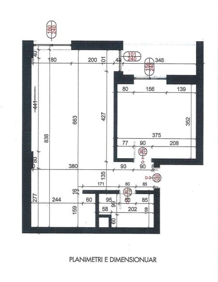 Tirane, shitet apartament 1+1+BLK Kati 2, 86.4 m² 90.720 Euro (Porcelan)