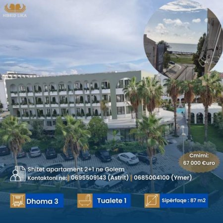 Golem, shes apartament Kati 3, 87 m² 67.000 Euro (Golem)