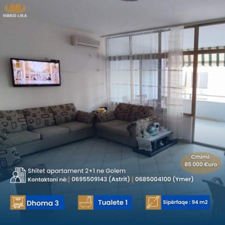Golem, shes apartament Kati 4, 94 m² 85.000 Euro (Golem)