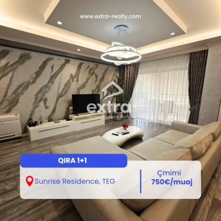 Tirane, jap me qera apartament 1+1 Kati 1, 85 m² 750 € (TEG)
