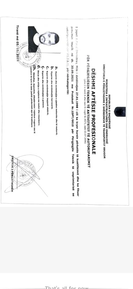 Jap me qera DAP PERGJEGJES TEKNIK