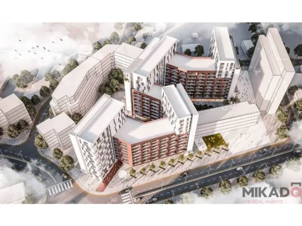 Tirane, jepet me qera apartament 2+1 Kati 8, 112 m² 450 € 