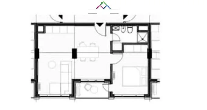 Tirane, shes apartament 1+1+Ballkon Kati 6, 67 m² 80.000 € (xhamllik)