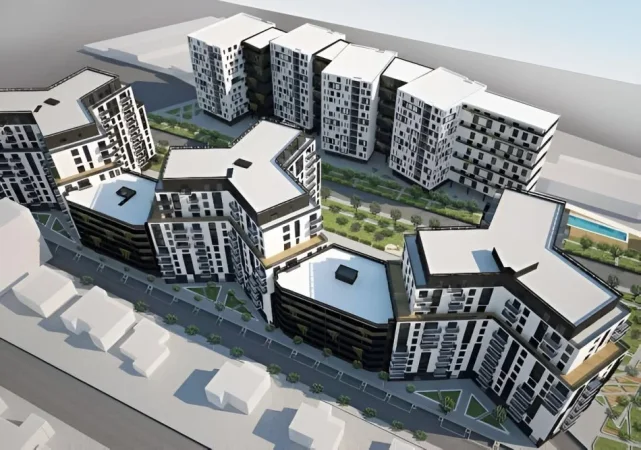 Turdiu, shitet apartament 1+1 Kati 11, 78 m² 121.000 € (Ish Fusha Aviacionit)