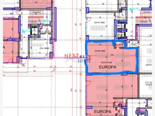 REZERVO PRONEN VETEM ME 500€! Vlore, shitet dyqan Kati 0, 88 m² 527.400 € (LUNGOMARE)