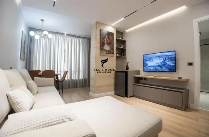 Tirane, jepet me qera apartament 1+1 Kati 1, 50 m² 600 € (KOMUNA E PARISIT)