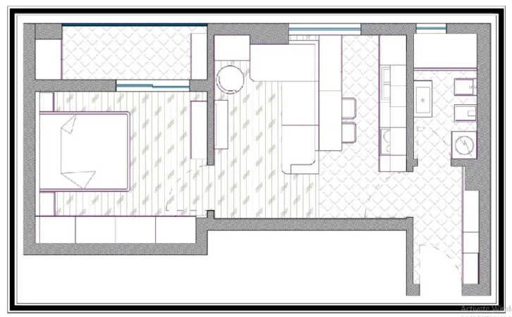 Tirane, jepet me qera apartament 1+1+Ballkon Kati 2, 47 m² 123.000 € (Pazari i Ri)
