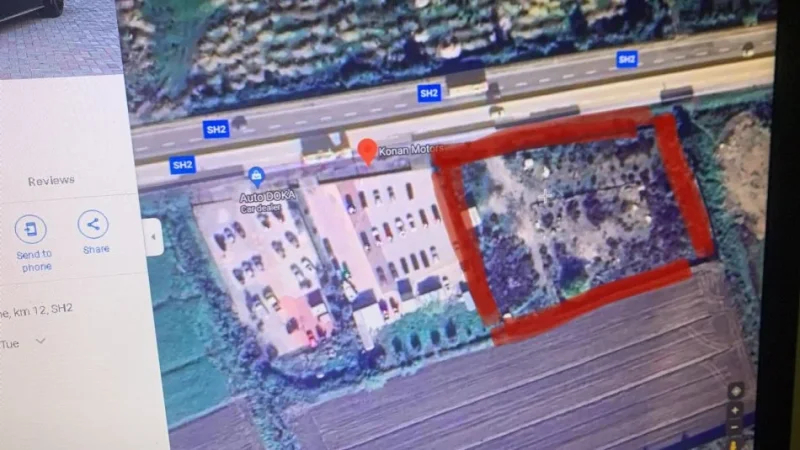 Durres, shitet toke , 3.700 m² 370.000 € (Autostrada Tirane-Durres)