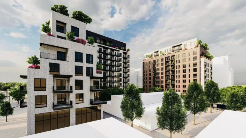 Tirane, shitet apartament 1+1 , 47 m² 65.000 € (Kompleksi Aura)