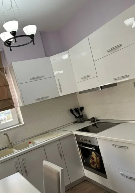Tirane, jepet me qera apartament 1+1+Ballkon Kati 2, 76 m² 600 € (Liqeni i thate)