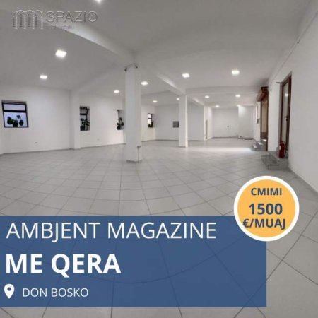 Tirane, jepet me qera magazine Kati 1, 260 m² 1.500 Euro (Don Bosko)