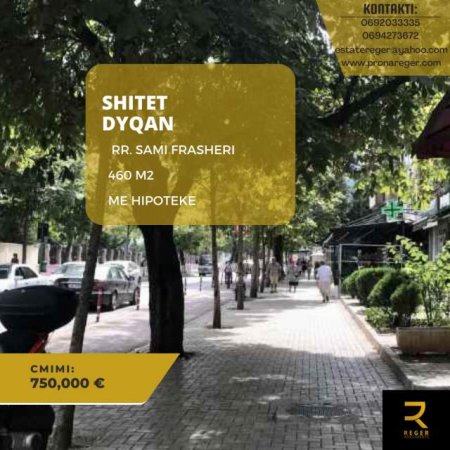 Tirane, shitet dyqan 460 m² 750.000 Euro (Rr. Sami Frasheri)