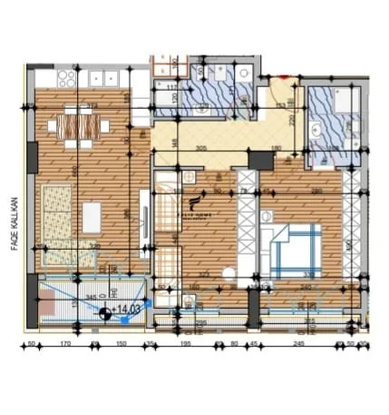 Tirane, shitet apartament 2+1 Kati 3, 107 m² 180.000 € (RRUGA DRITAN HOXHA)