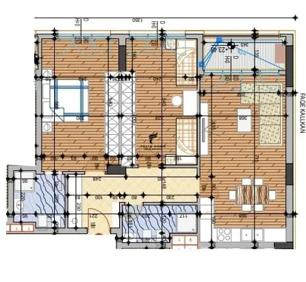 Tirane, shitet apartament 2+1 Kati 7, 117 m² 197.000 € (RRUGA DRITAN HOXHA)