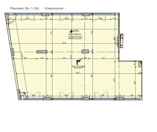 Tirane, shitet dyqan Kati 0, 234 m² 820.000 € (STACIONI I TRENIT)
