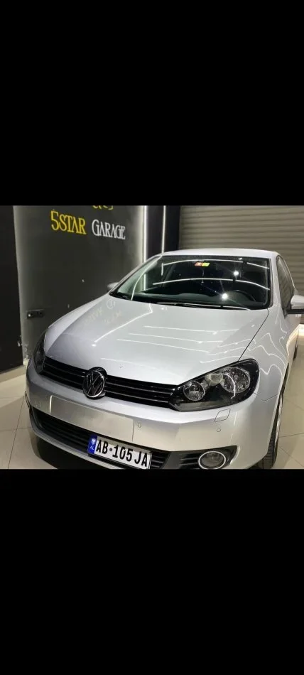 Tirane, shes makine Volkswagen golf 6 Benzin, gri metalizato manuale Klima 191 km 6 €