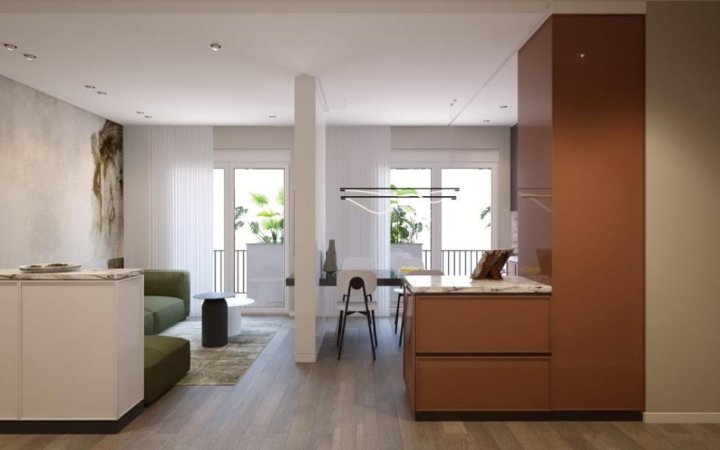 Tirane, jepet me qera apartament 2+1 Kati 2, 120 m² 450 € (Rruga 5 Maji - Tregu i Madh)