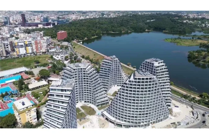 Tirane, shitet apartament 2+1 , 124 m² 350.000 € (Lake View - Tirana e Re - Liqeni i Tiranës)