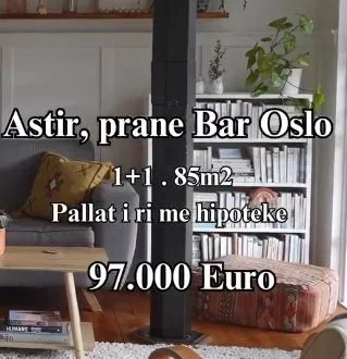 Tirane, shitet apartament 1+1 , 85 m² 97.000 € (Astir)