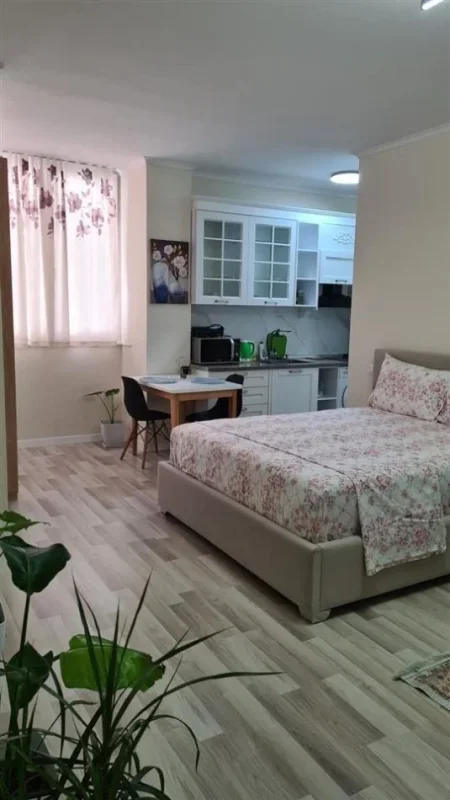 Tirane, jepet me qera apartament 1+1 Kati 3, 45 m² 500 € (Qender)