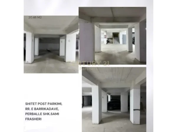 Tirane, shitet garazh Kati -2, 20 m² (Qender, Rruga e Barrikadave)