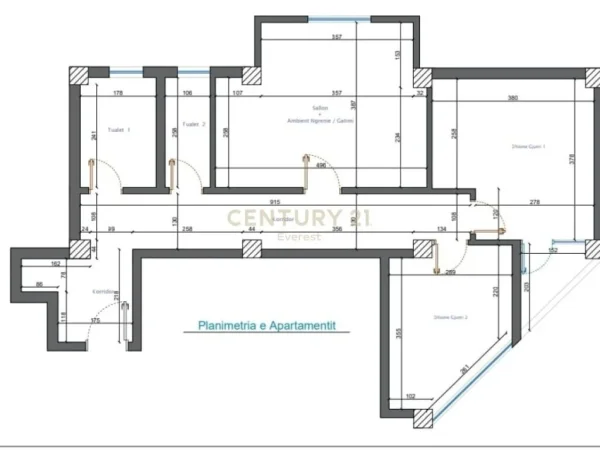 Tirane, shes apartament 2+1+Aneks+Ballkon Kati 3, 88 m² 198.000 € (Vasil Shanto Tirana, Albania)