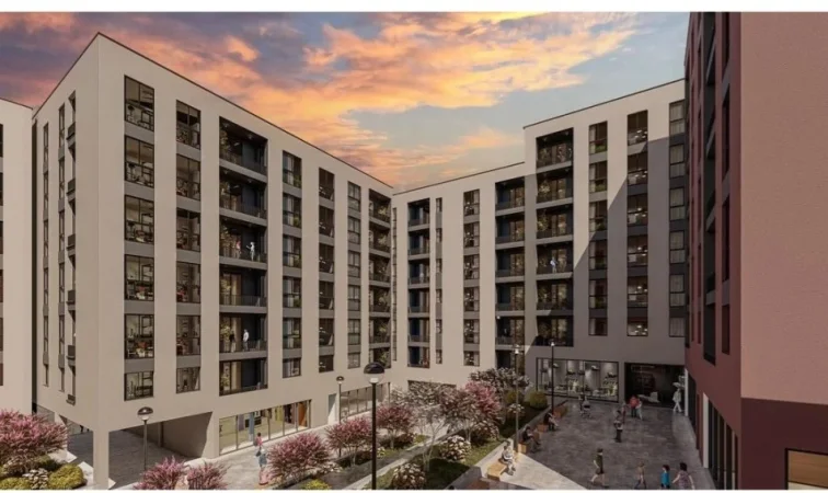 Tirane, shes apartament 1+1+Ballkon Kati 4, 70 m² 65.000 € (paskuqan)