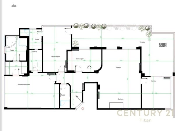 Tirane, shes PENTHOUSE 3+1+3 + 2 POSTE PARKIMI , 214 m² 600.000 € (Liqeni i Thatë)