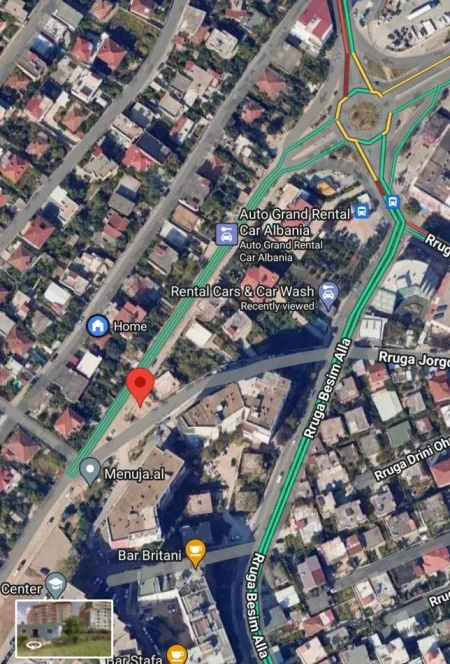 Tirane, jepet me qera truall , 115 m² (Kasem Qafzezi)