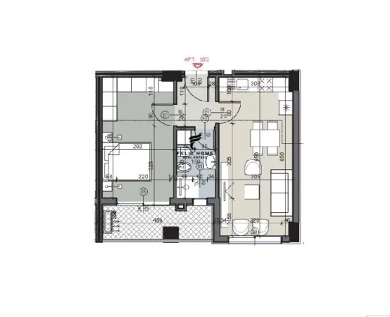 Tirane, shitet apartament 1+1+Ballkon Kati 1, 67 m² 145.000 € (SELITE)