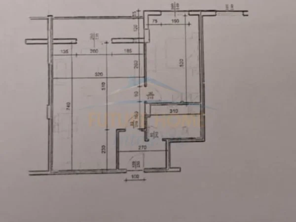 Tirane, shitet apartament 1+1+Ballkon Kati 2, 86 m² 128.500 € (Ali dem)