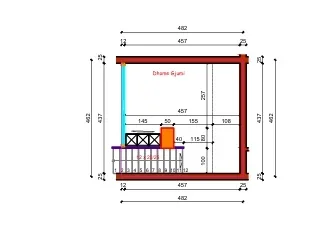 Vlore, shitet apartament duplex 1+1 Kati 1, 72 m² 114.400 € (Lagjja Pavarësia)