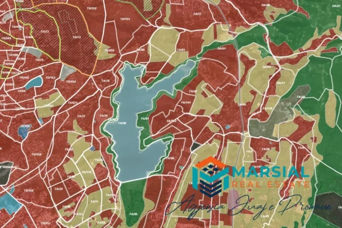 Tirane, shitet toke , 5.100 m²