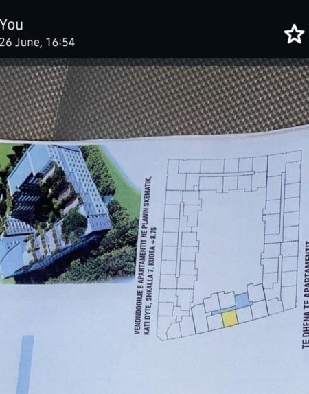 Tirane, shitet apartament 1+1 Kati 2, 55 m² 79.000 € (Unaza e Re)