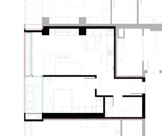 Tirane, shes apartament 1+1+Ballkon Kati 14, 82 m² 153.181 € (Lion Park 2)