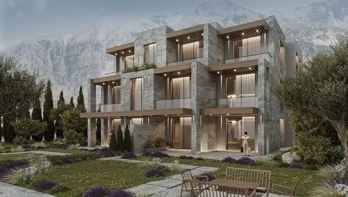 Dhermi - Palase, shes apartament 2+1+Ballkon Kati 2, 118 m² 400.660 € (San Nicolas Residence, Palse Dhermi)