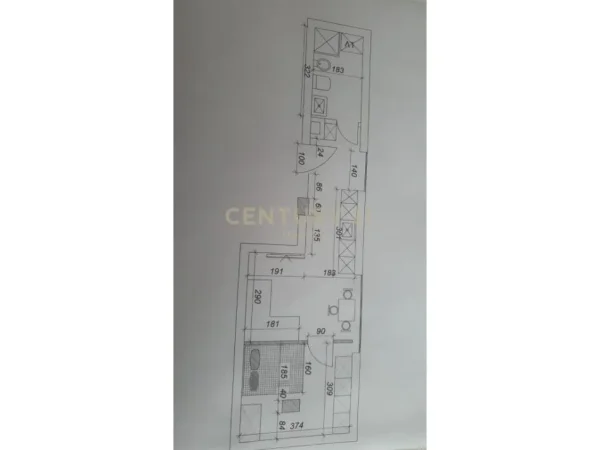 Tirane, shitet apartament 1+1 Kati 6, 56 m² 115.000 € (pazar i ri)