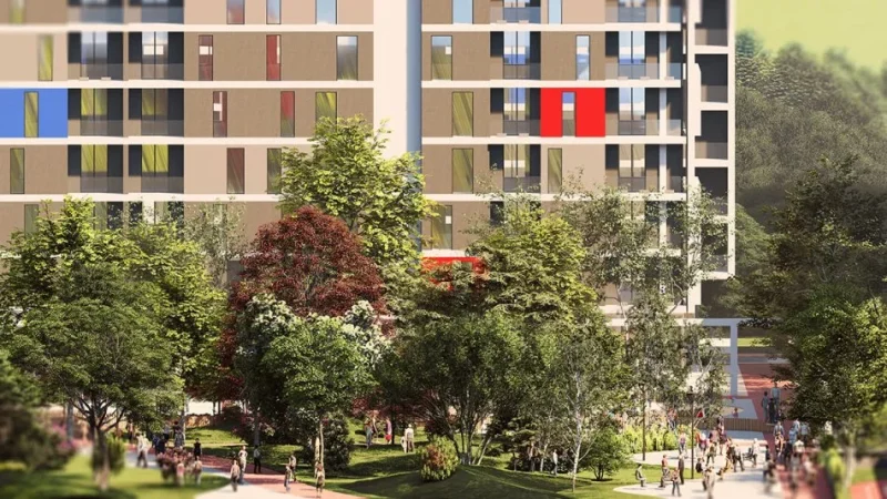 Tirane, shitet apartament 1+1 Kati 2, 63 m² 56.000 € (UniversCity)