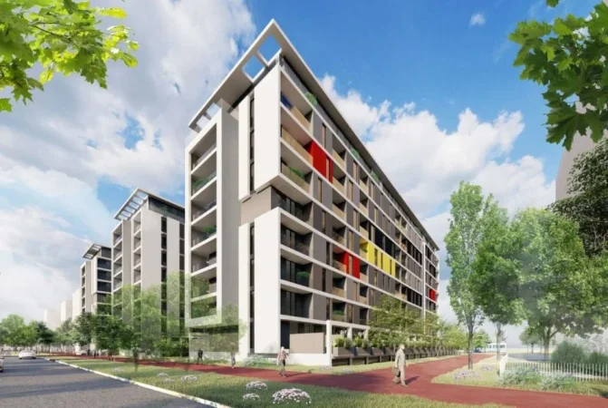 Tirane, shitet apartament 1+1 Kati 2, 63 m² 56.000 € (UniversCity)