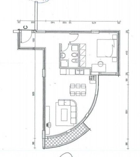 Tirane, shitet apartament 1+1 Kati 8, 76 m² 154.999 € (Zogu I zi)