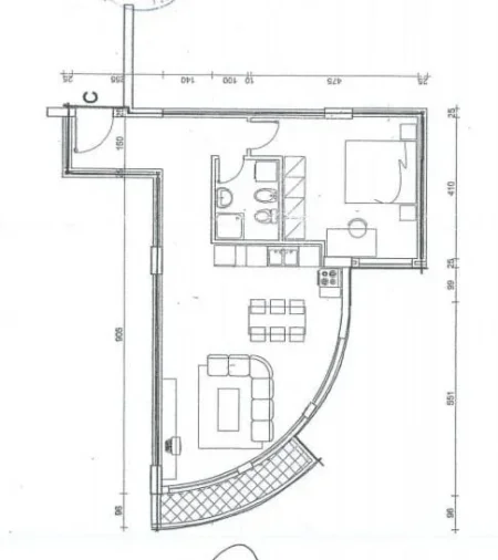 Tirane, shitet apartament 1+1 Kati 8, 76 m² 154.999 € (Zogu I zi)