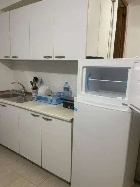 Tirane, jepet me qera garsonier 1+1 Kati 0, 180 € (Loni Ligori)