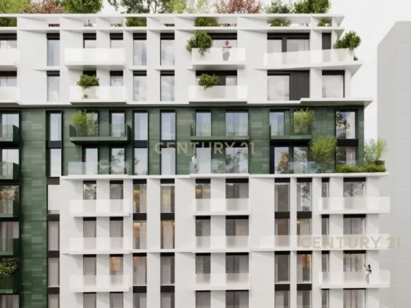 Tirane, shitet apartament 1+1 Kati 7, 60 m² 156.000 € (komuna e parisit)