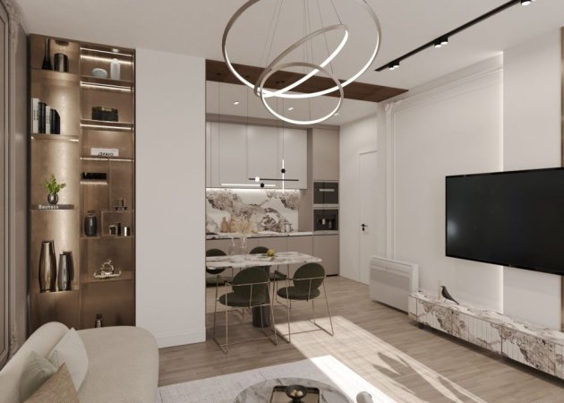 Tirane, shitet apartament 1+1 , 102 m² (Qender)