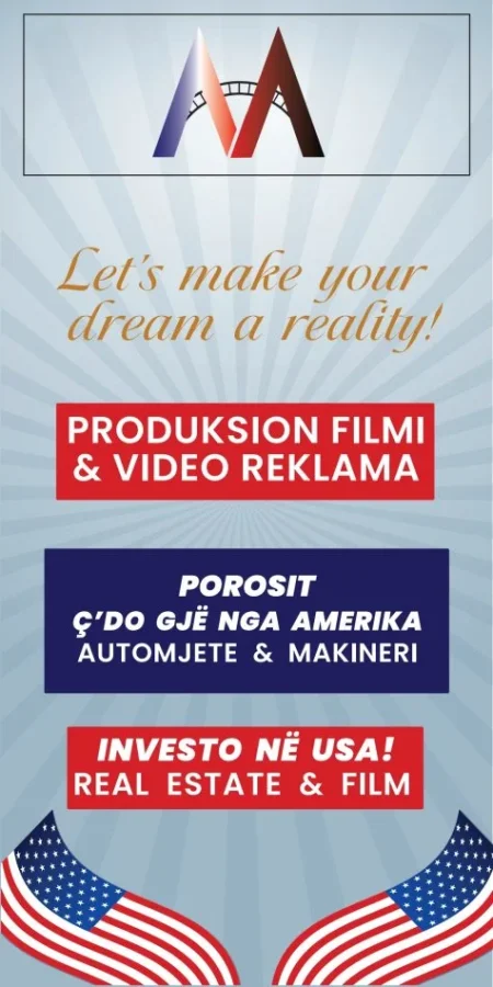 USA, njoftim AMERICAL kerkon investor per Film &amp;Real Estate