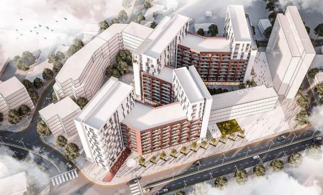 Tirane, shitet apartament 2+1+BLK Kati 6, 105 m² 1.200 Euro/m2 (Rruga e dibres)
