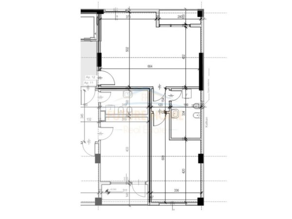 Tirane, shitet apartament 1+1+Ballkon Kati 2, 77 m² 168.000 € (Hoxha tahsim)